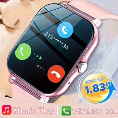 Montre connectée KESHUYOU 2025 - Moniteur d'oxygène sanguin et de pression artérielle