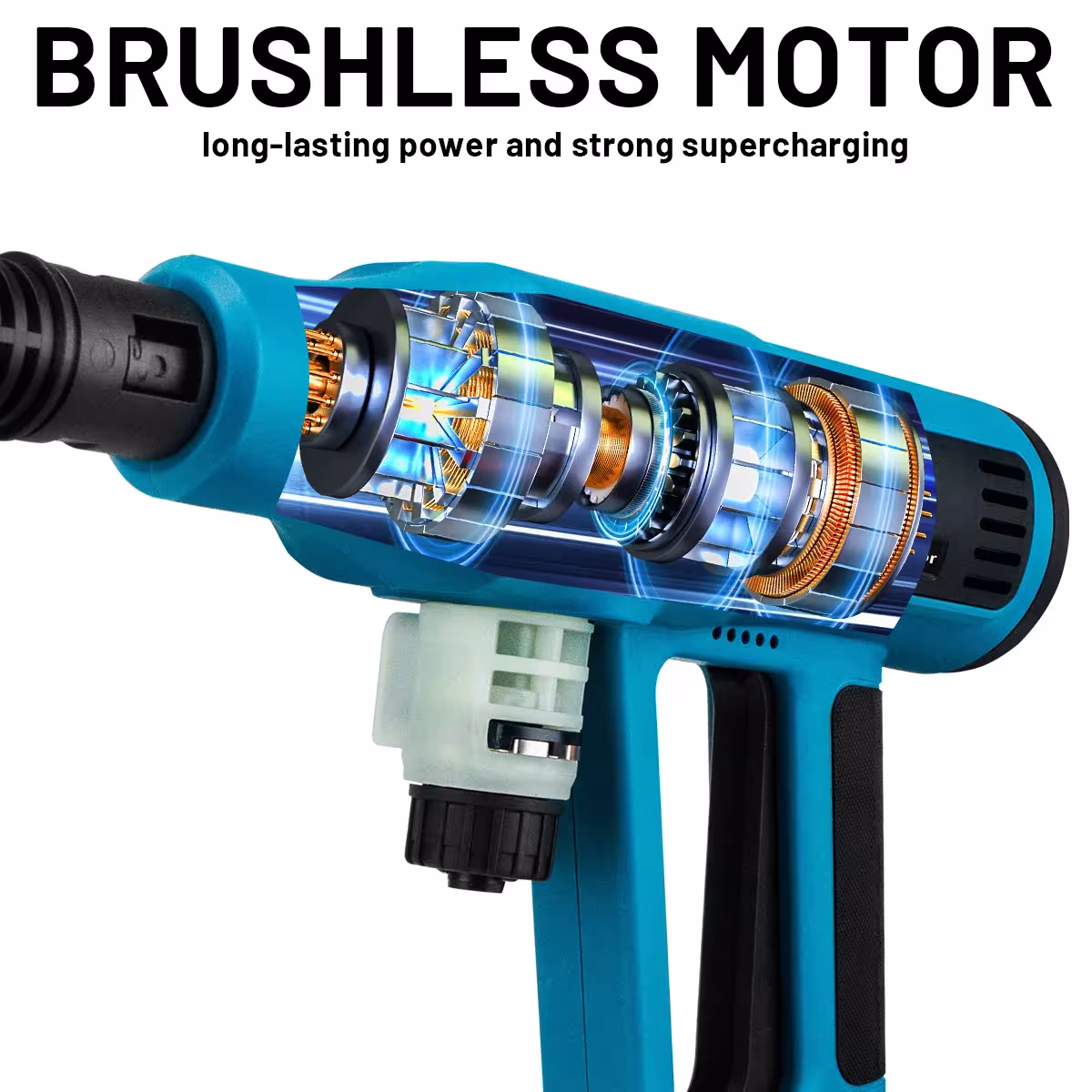 high-pressure car wash gun