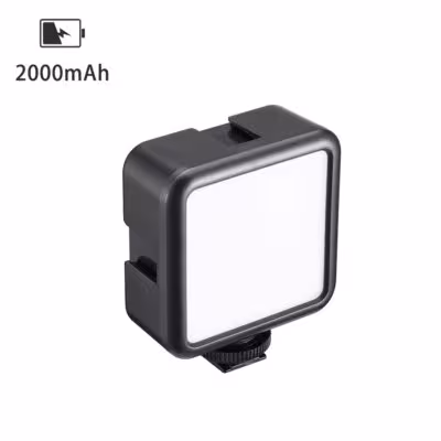 Ulezi Mini portátil LED video luz triple frío Show From New rechargeable Vlog Filling Light Photography Light Pictureing Triangle Set CRI95 +
