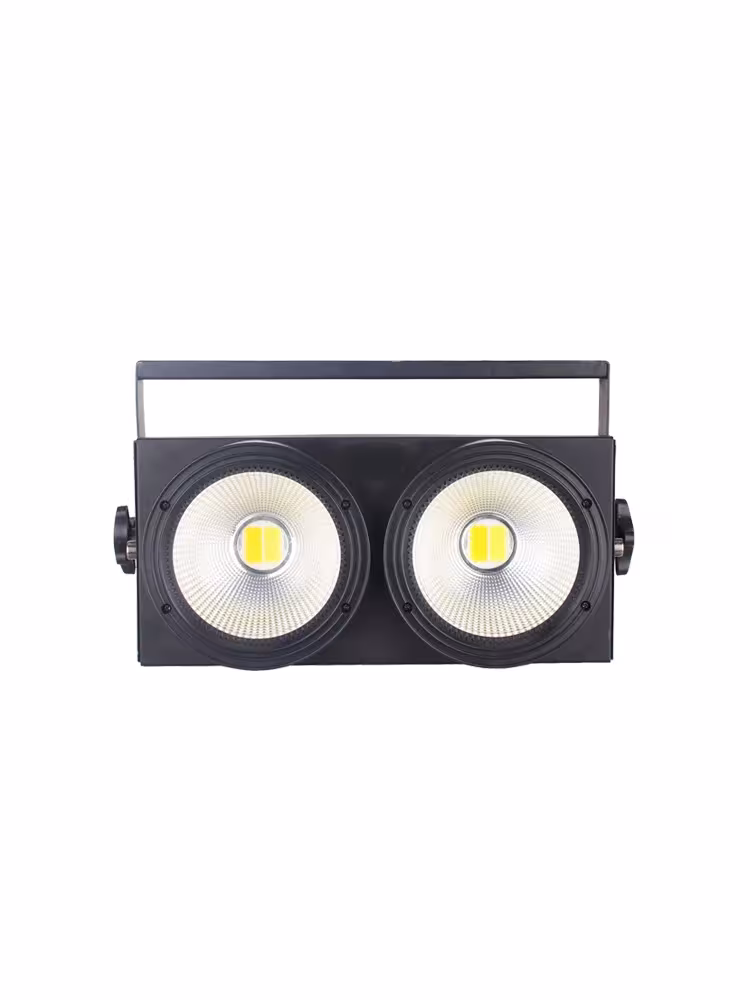 LED COB 2eyes 2x100W Blinder lights DMX controller for club and disco