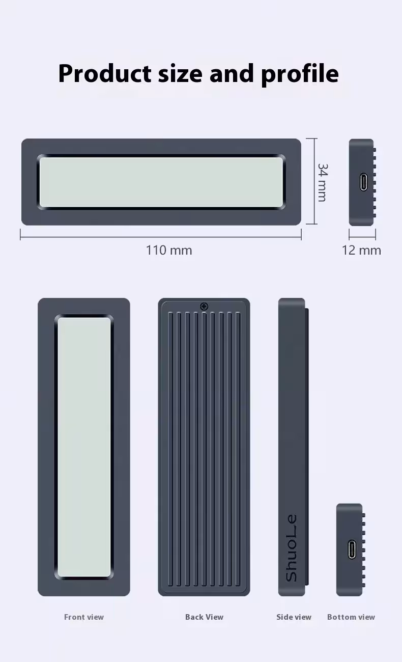 Carte USB SSD M2 3.2