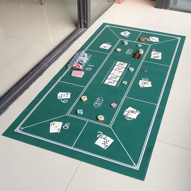 pokeryje žaidimų kilimėlis