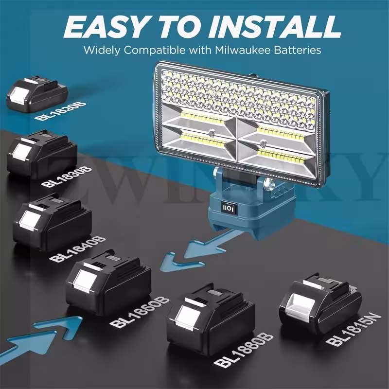 LED darbinis žibintas 18V