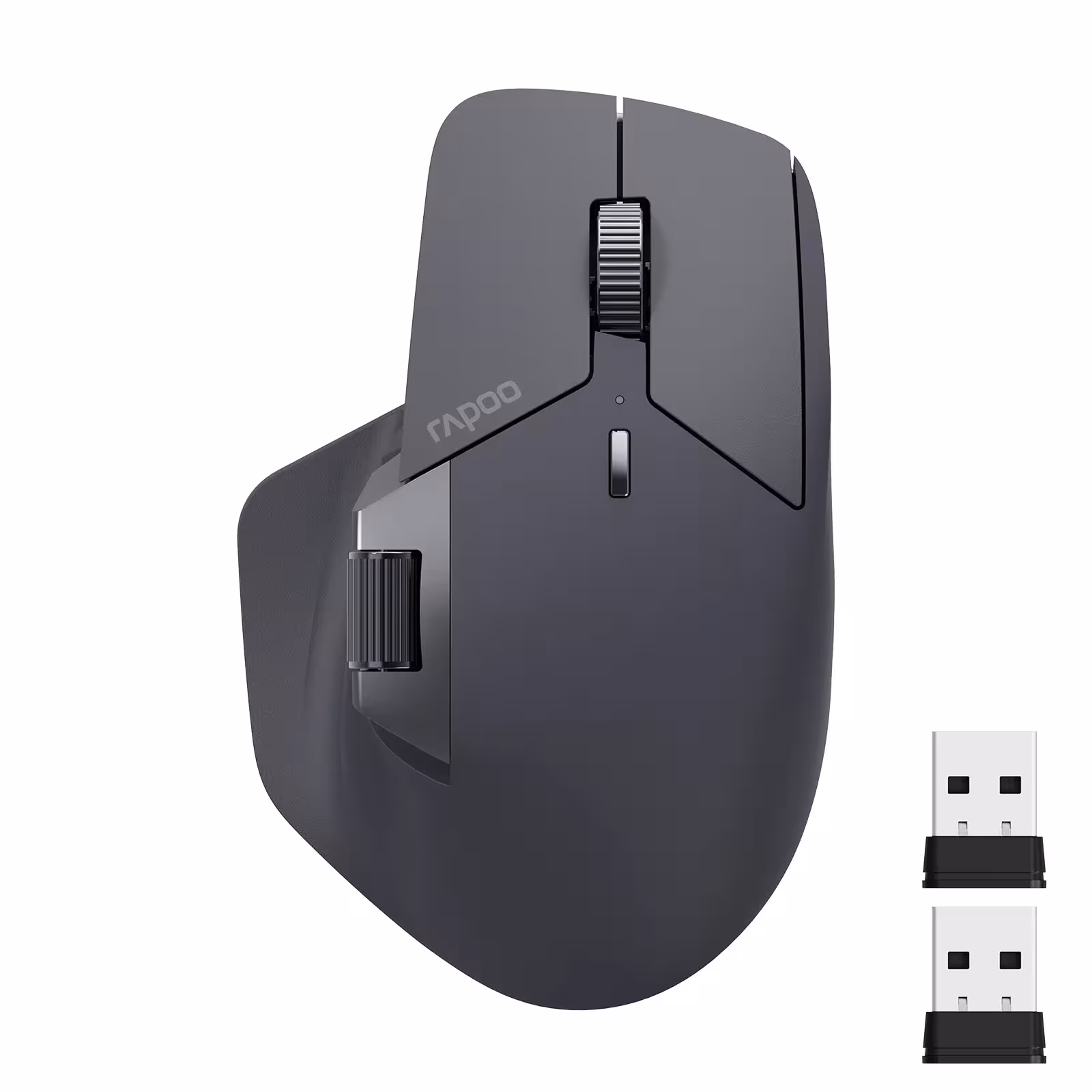 Rapoo MT760L MT760M Souris ergonomique sans fil 4000 DPI Bluetooth 4 appareils