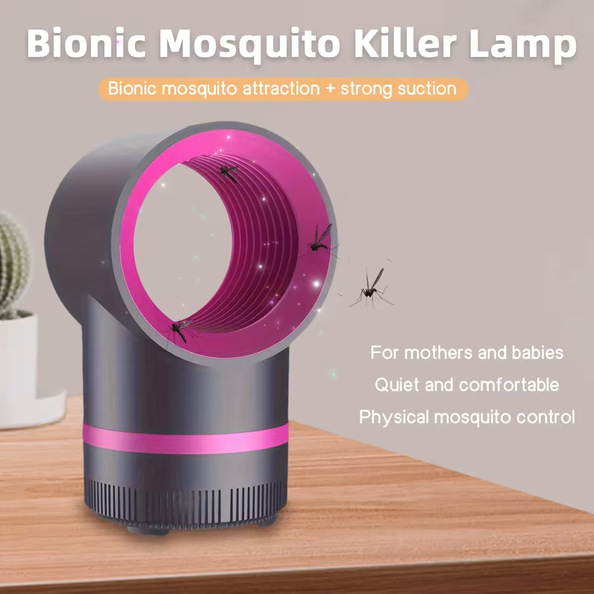 USB elettrica komarin killer lampada casa potente pompaggio portatile