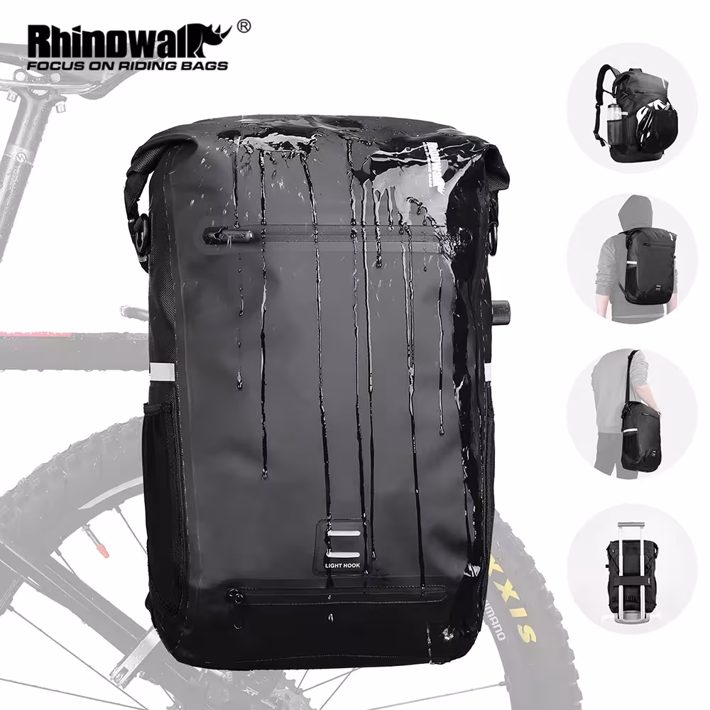 Borsa per bici da viaggio impermeabile 22 / 27L