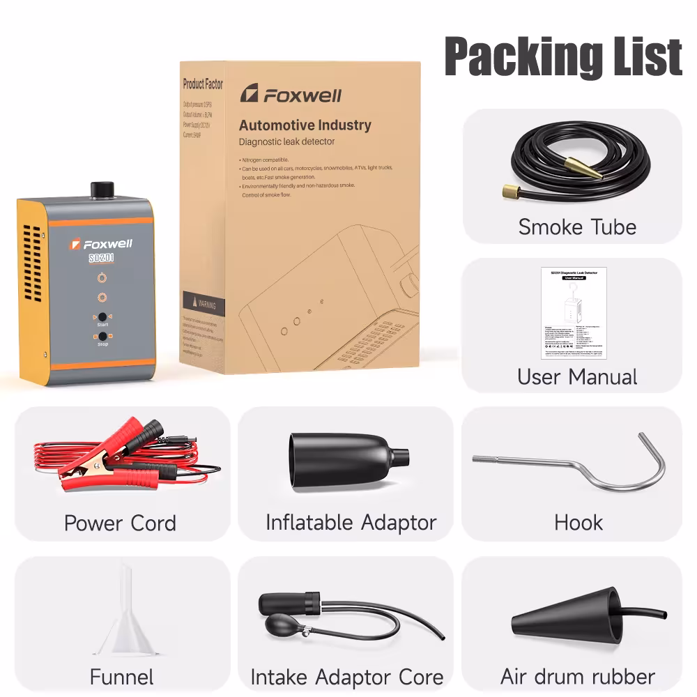 smoke leakage detector for car