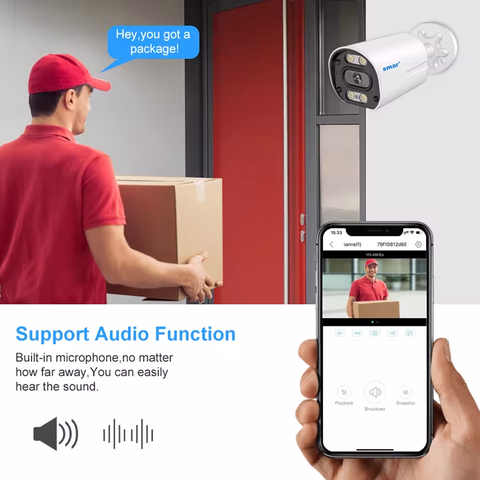 POE NVR security system