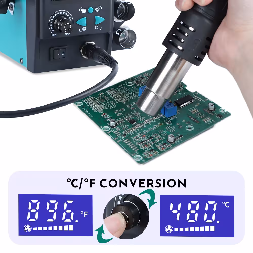 hot air soldering station