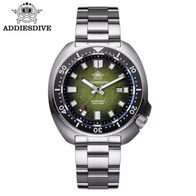 Montre de plongée ADDIESDIVE AD2511 pour hommes avec verre saphir, étanche 200m