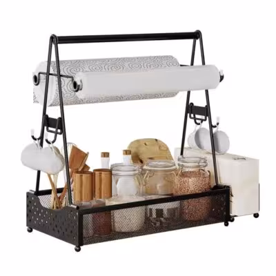 Sac de rangement pour ustensiles de barbecue, dimensions 38x17,5x39cm.
