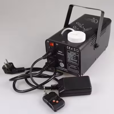 LED 500W dūmų mašina su nuotolinio valdymo ir RGB spalvomis scenos įrangai