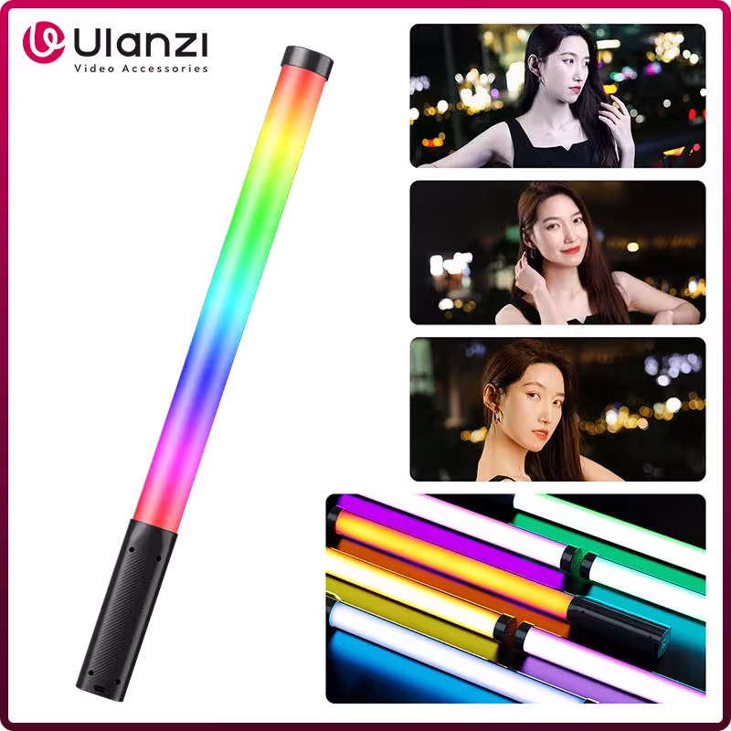 Ulanzi VL119 10W RGB LED Handheld Light 2500K-9000K for Video Recording