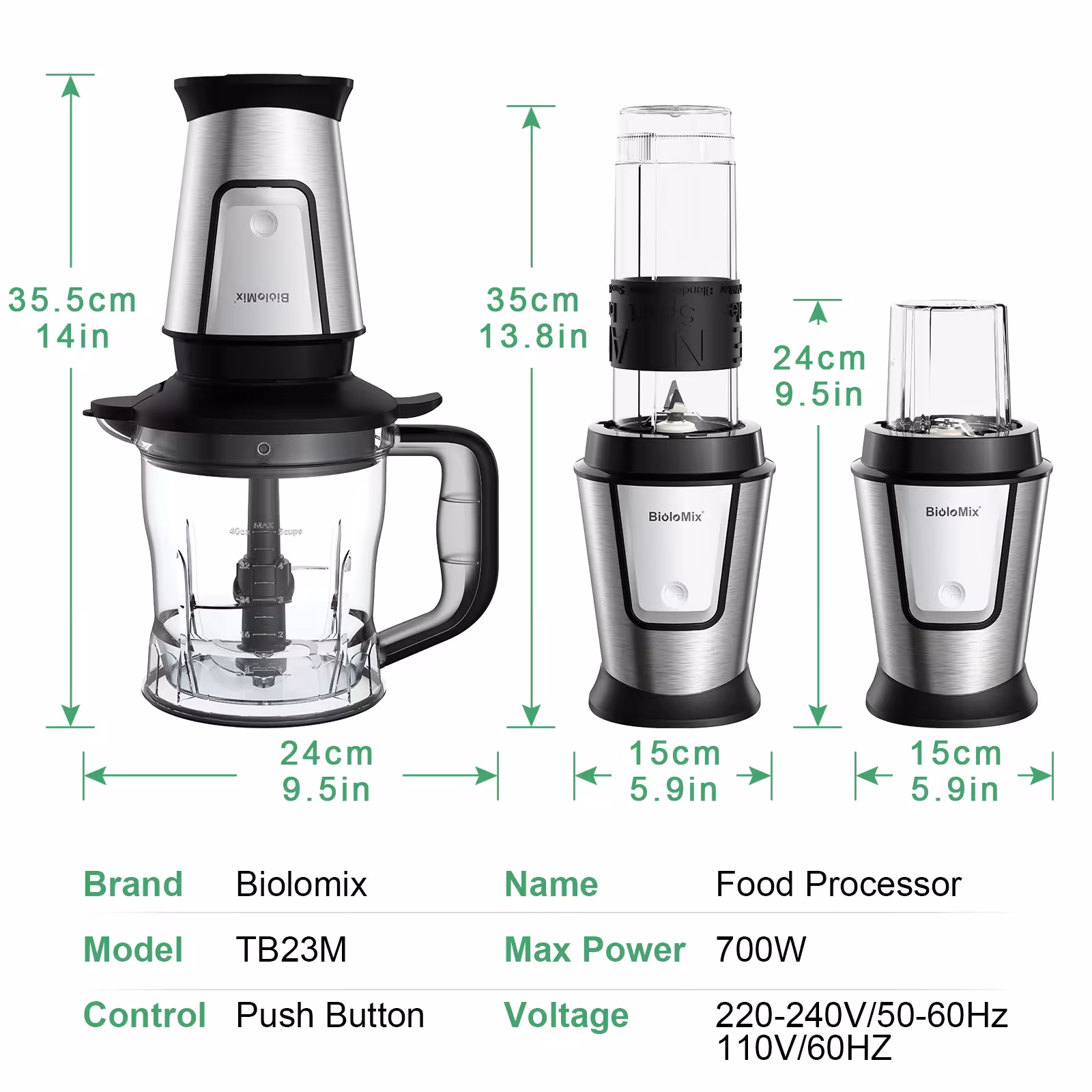 robot kuchenny z maszynką do mielenia
