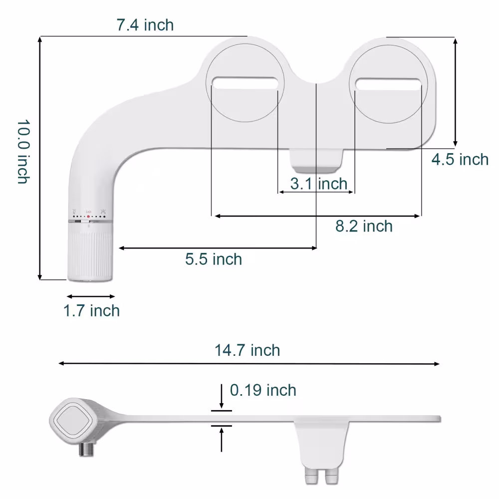 toilet bidet attachment