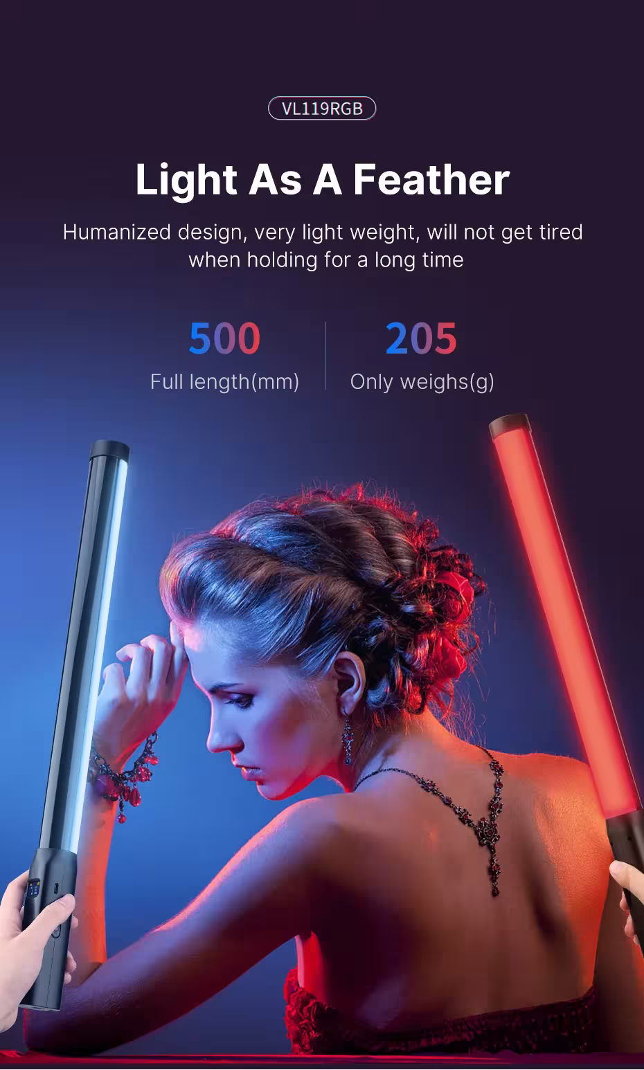 RGB LED Luminaire pour la vidéo