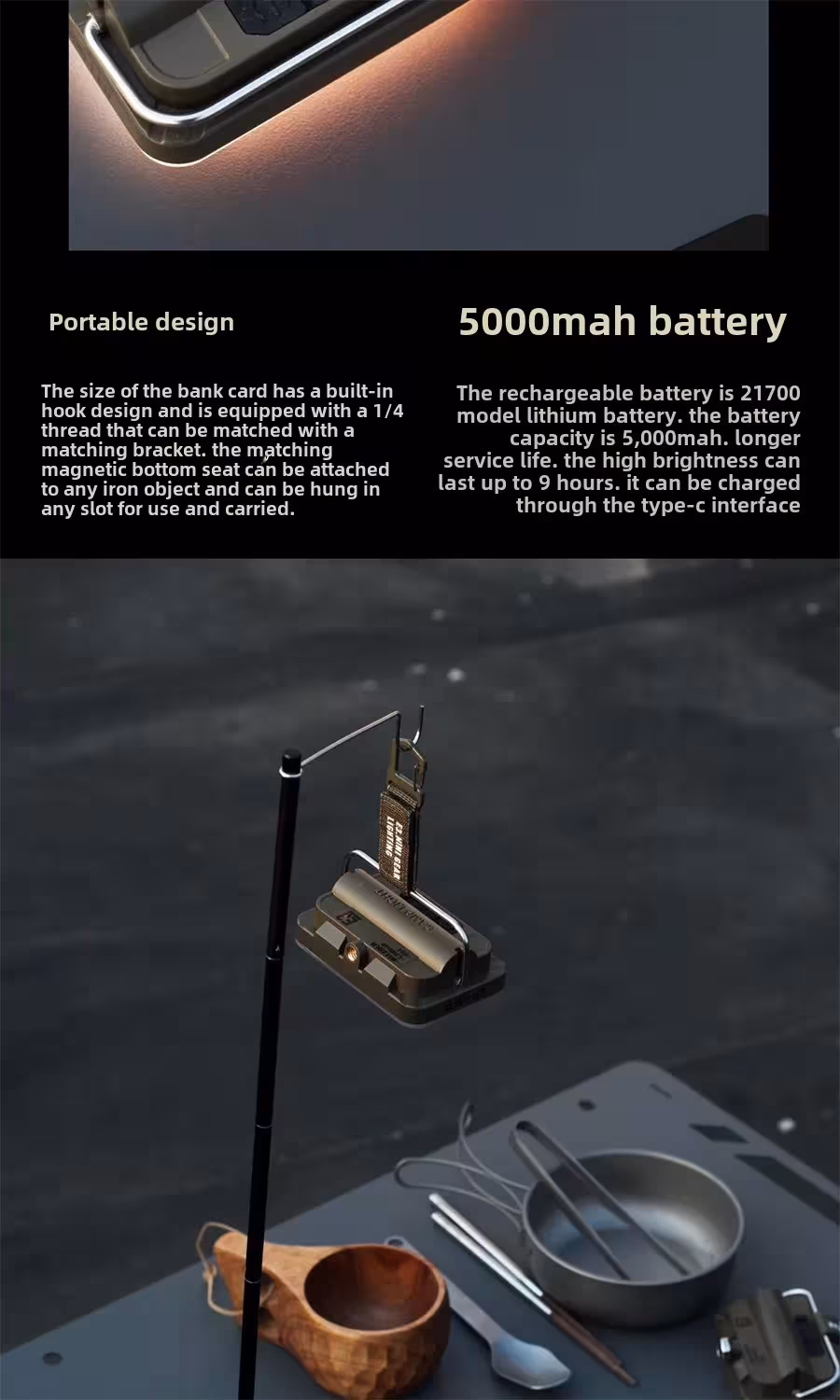 LED fishing lantern
