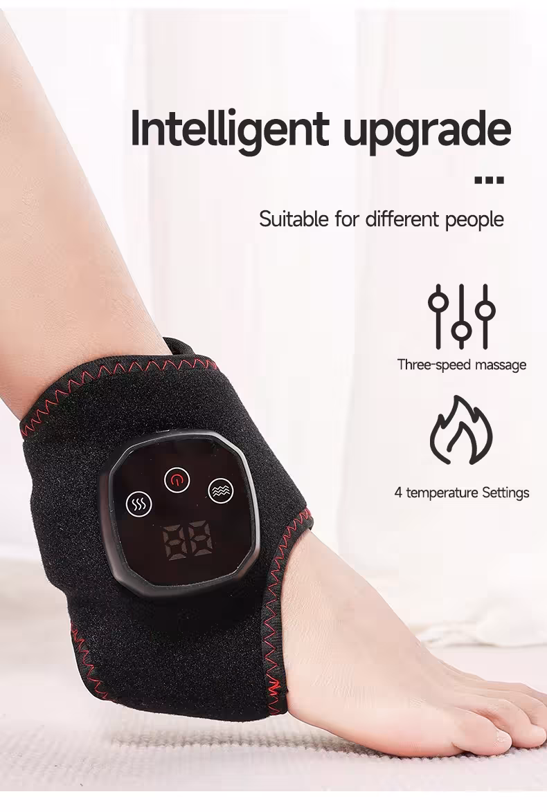 massage de chauffage pour cheville