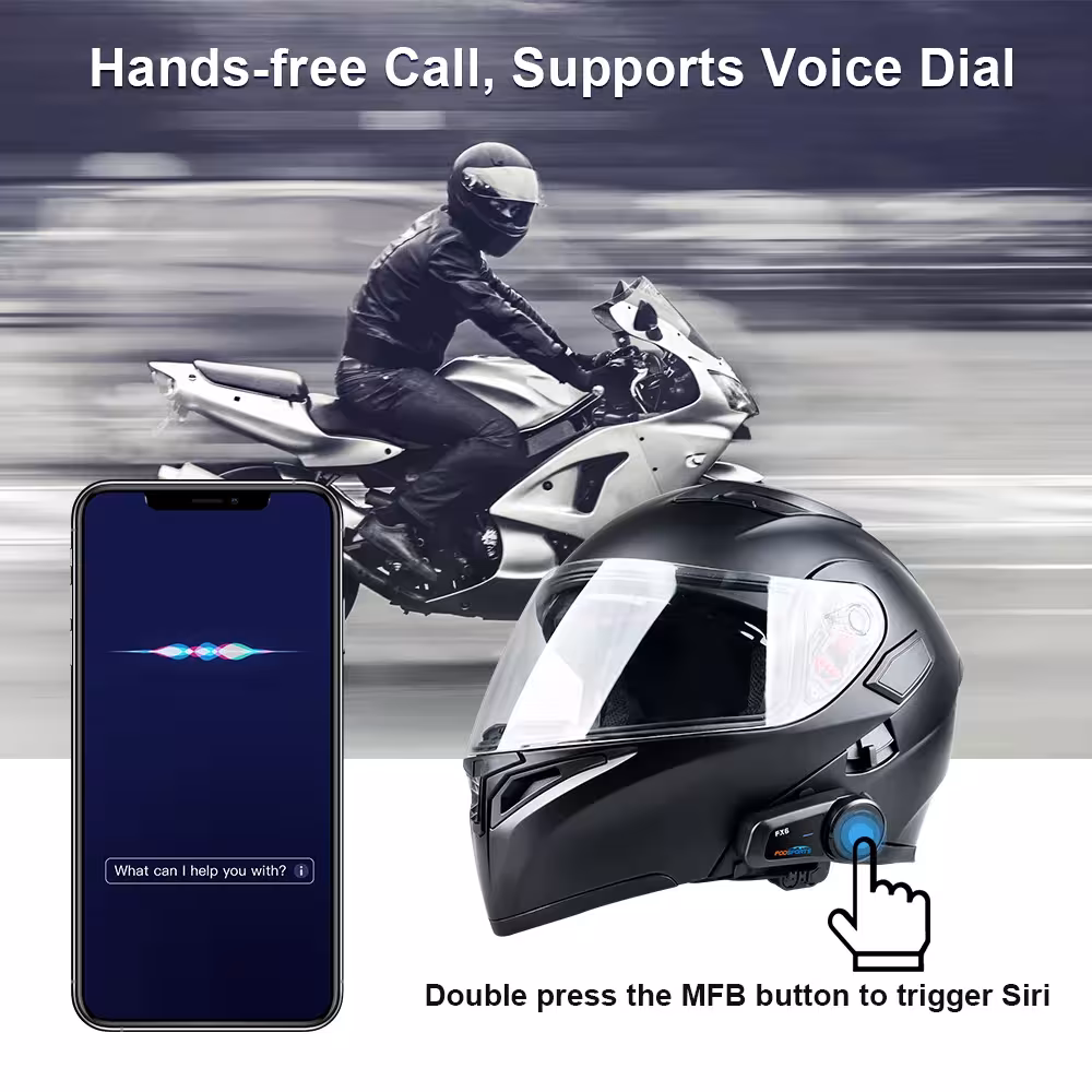 motorcycle intercom Bluetooth