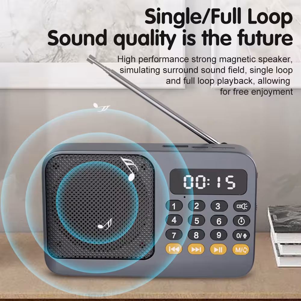 portable FM radio Bluetooth