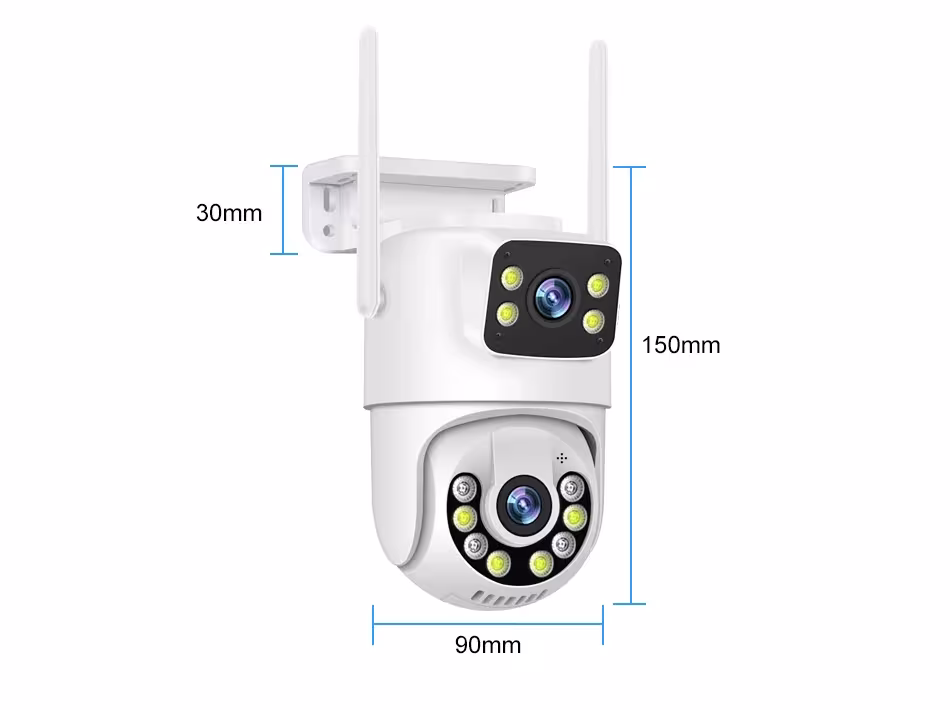 WiFi saugumo kamera sistema
