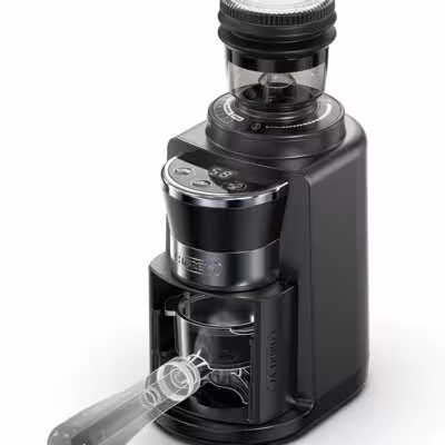 HiBREW automatic coffee grinder with 34 gear settings for espresso and americano