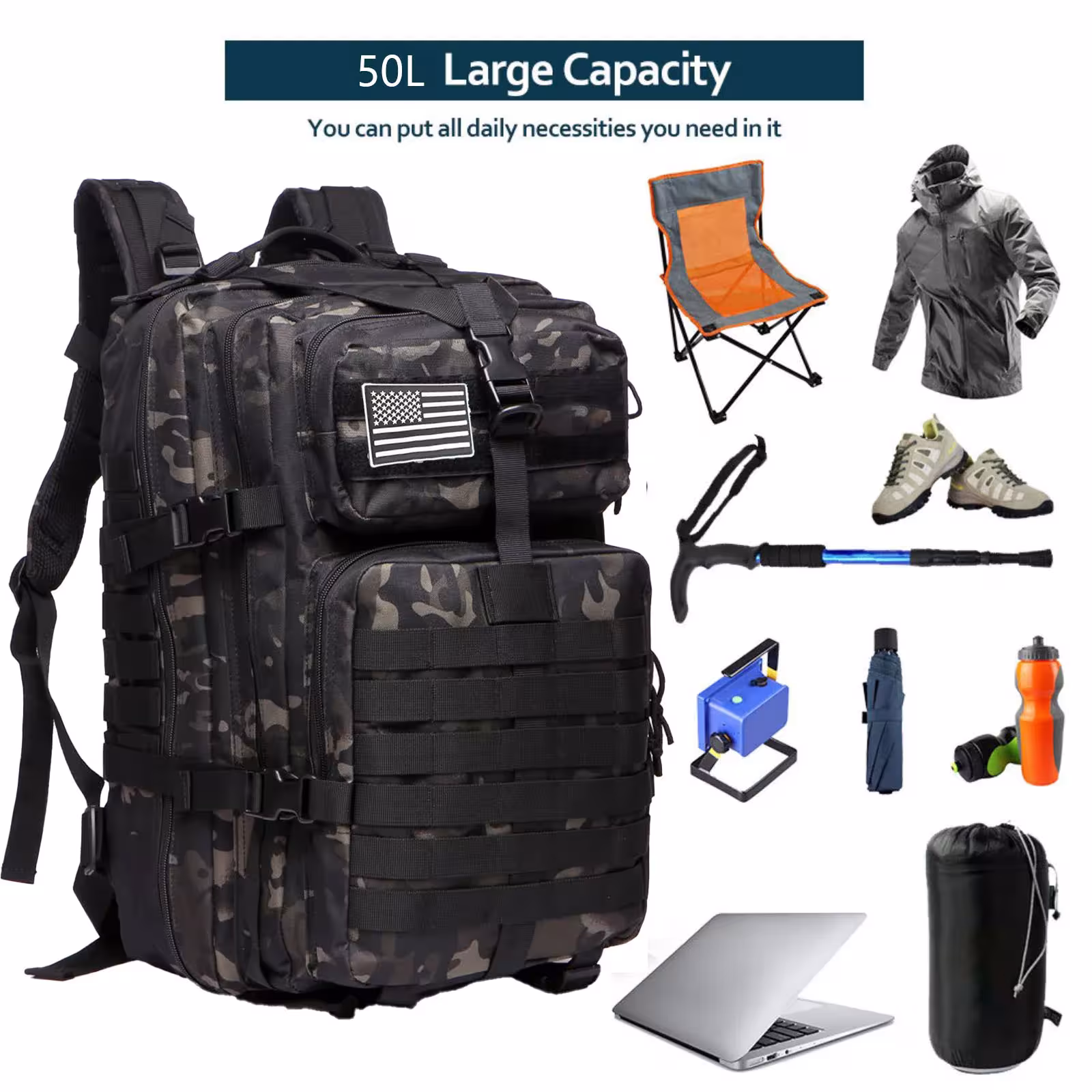 waterproof tactical backpack