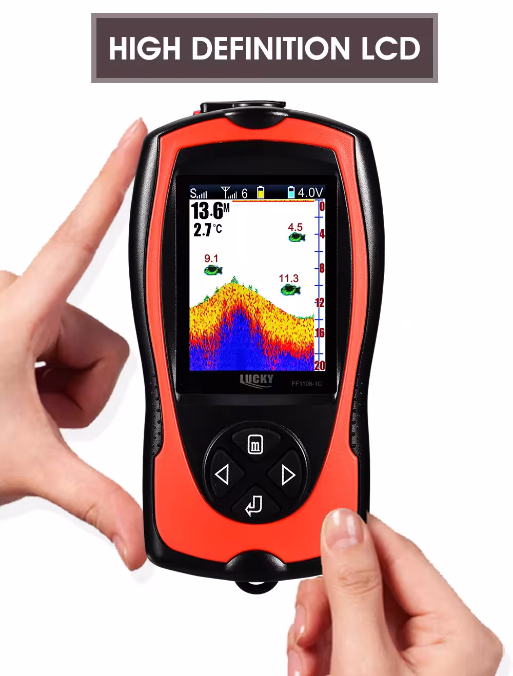 ecoscandaglio sensore wireless