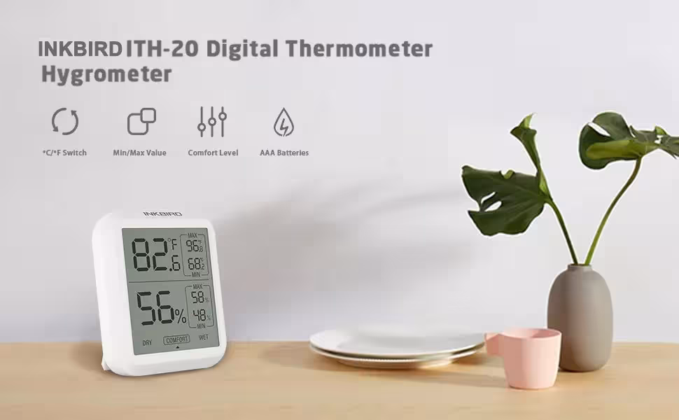 temperature and humidity counter