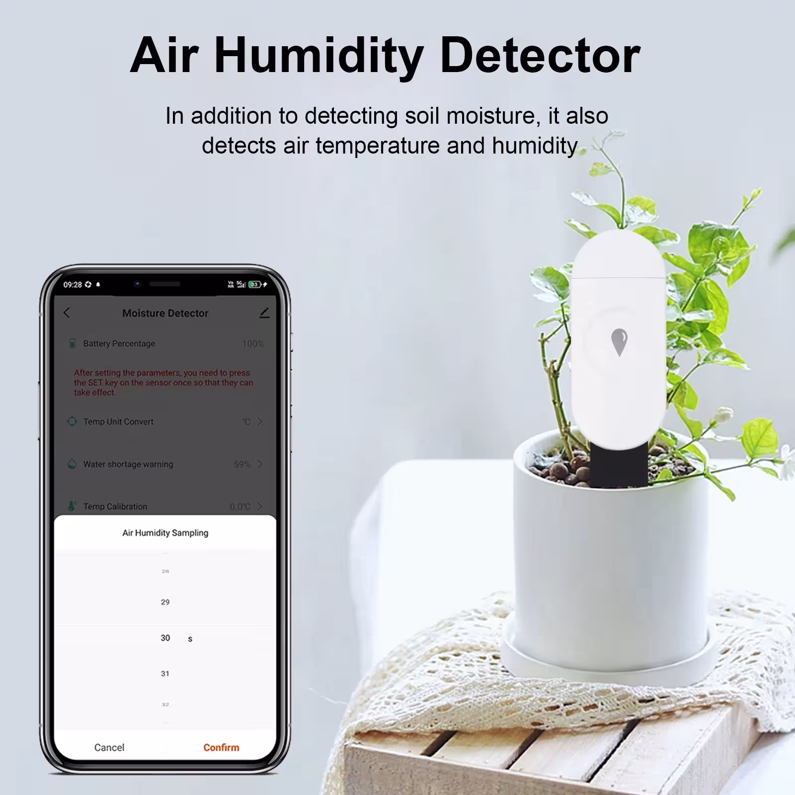 capteur d'humidité du sol
