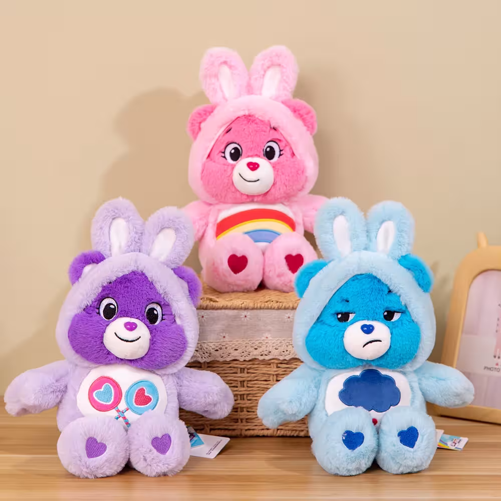 cute teddy bear plush figures