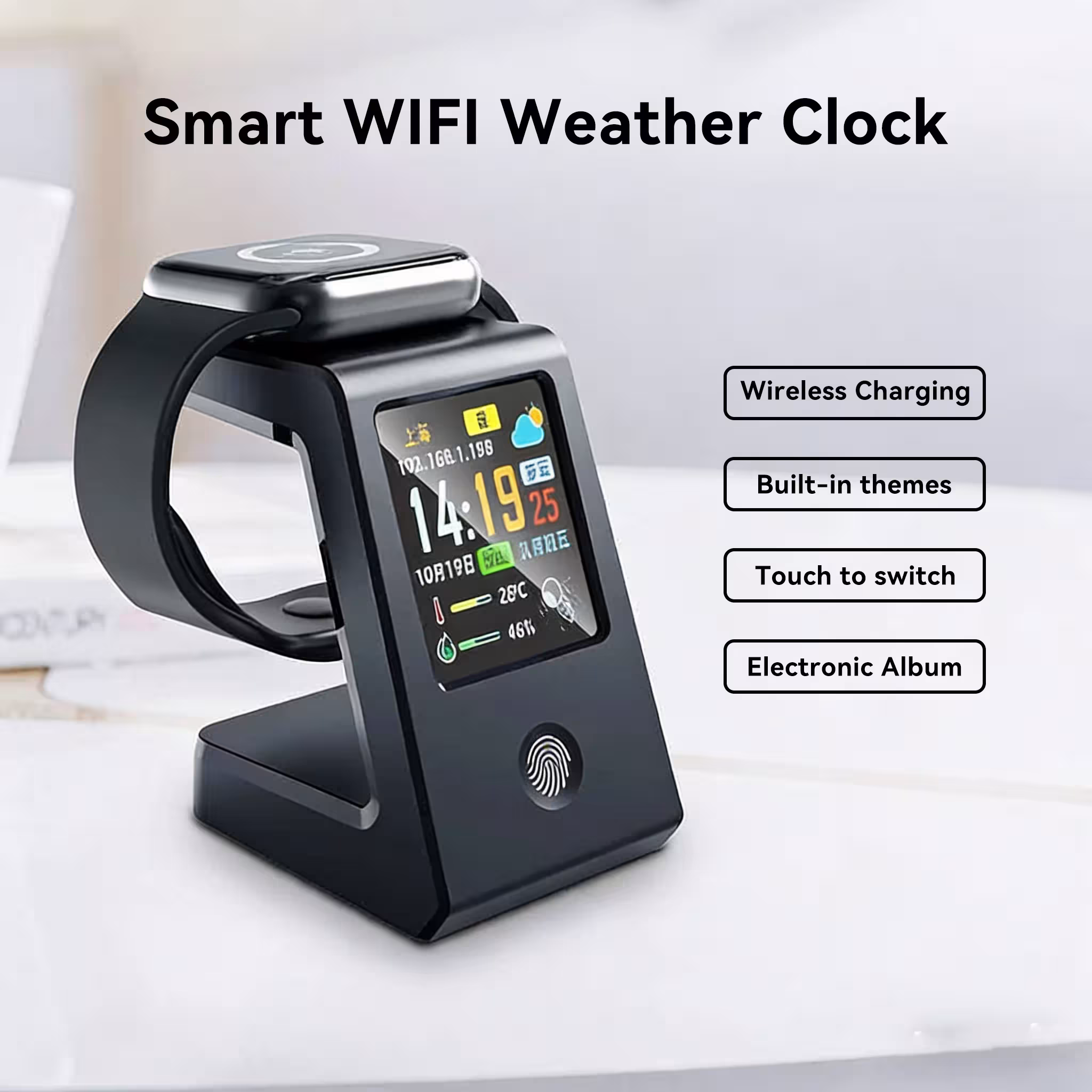 Horloge météorologique WiFi
