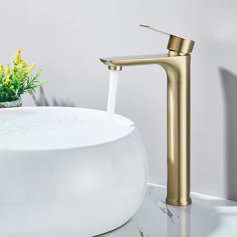 bathroom faucet stainless steel