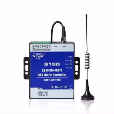 GSM 3G 4G belaidis nuotolinis jungiklis SMS valdiklis S130 namų automatika