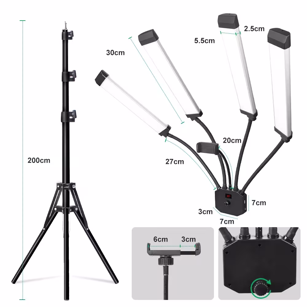 LED ring light for photography