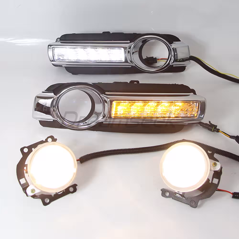 LED daytime running lights for Mitsubishi Pajero