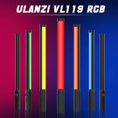 Ulanzi VL119 RGB LED light 50cm handheld for photos and video