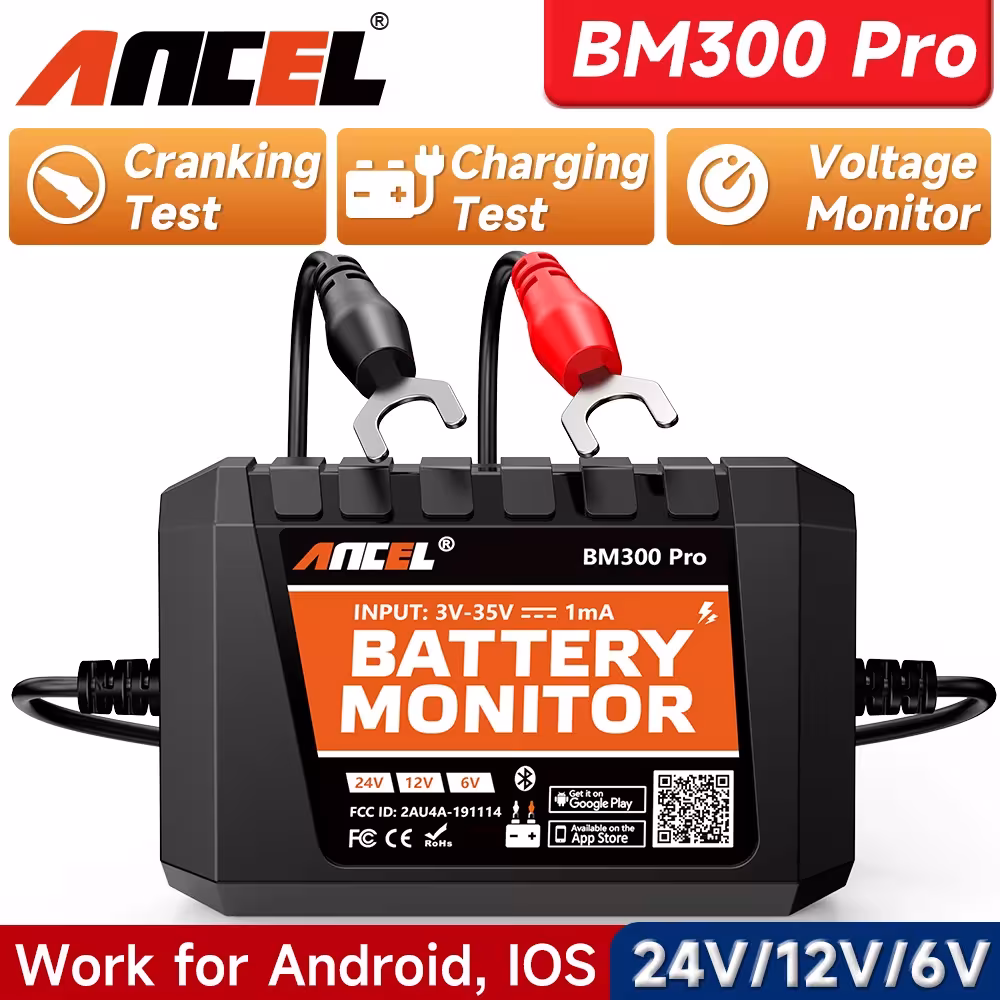 moniteur de batterie Bluetooth