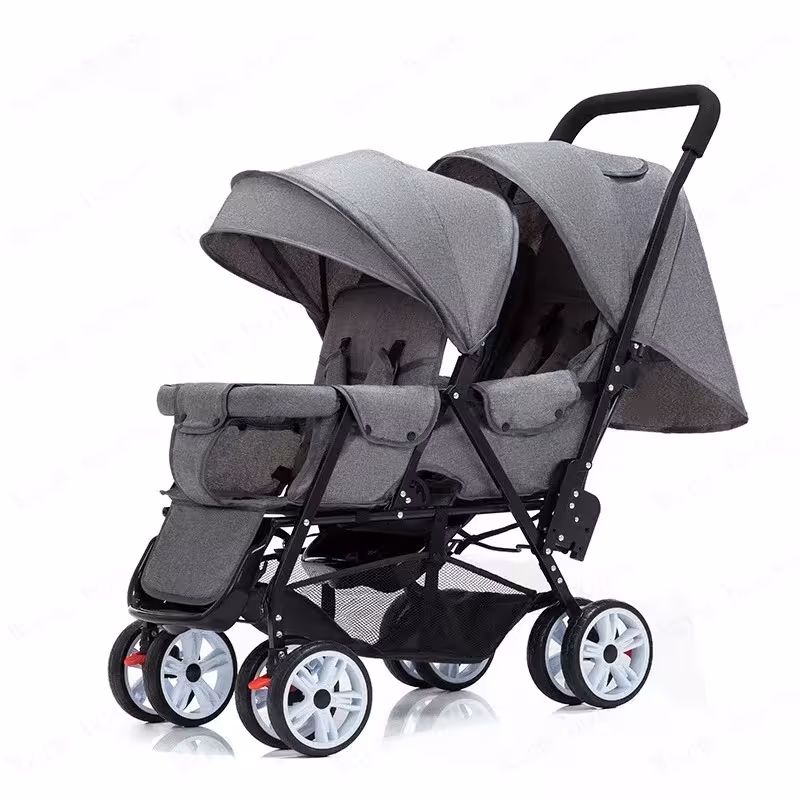 chariot double bébé