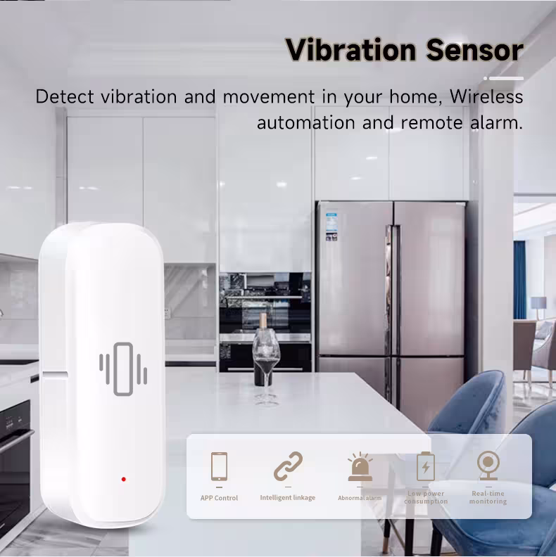 ZigBee vibration detector
