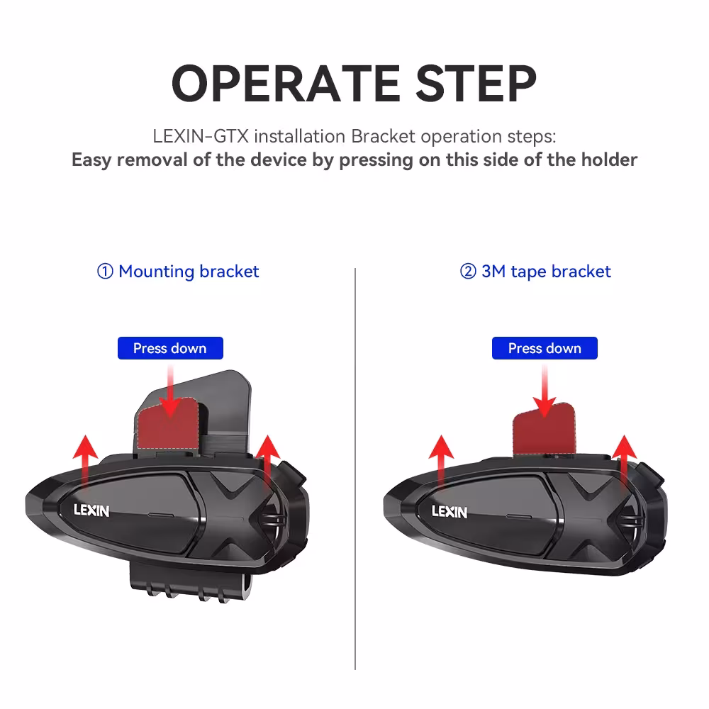 Bluetooth intercom motociklui
