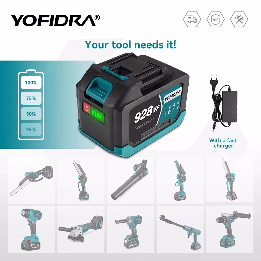 lithium battery for power tool