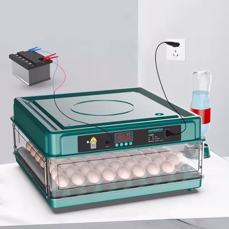 Incubadora automática de huevos de gallina 12 24 38 con control de temperatura