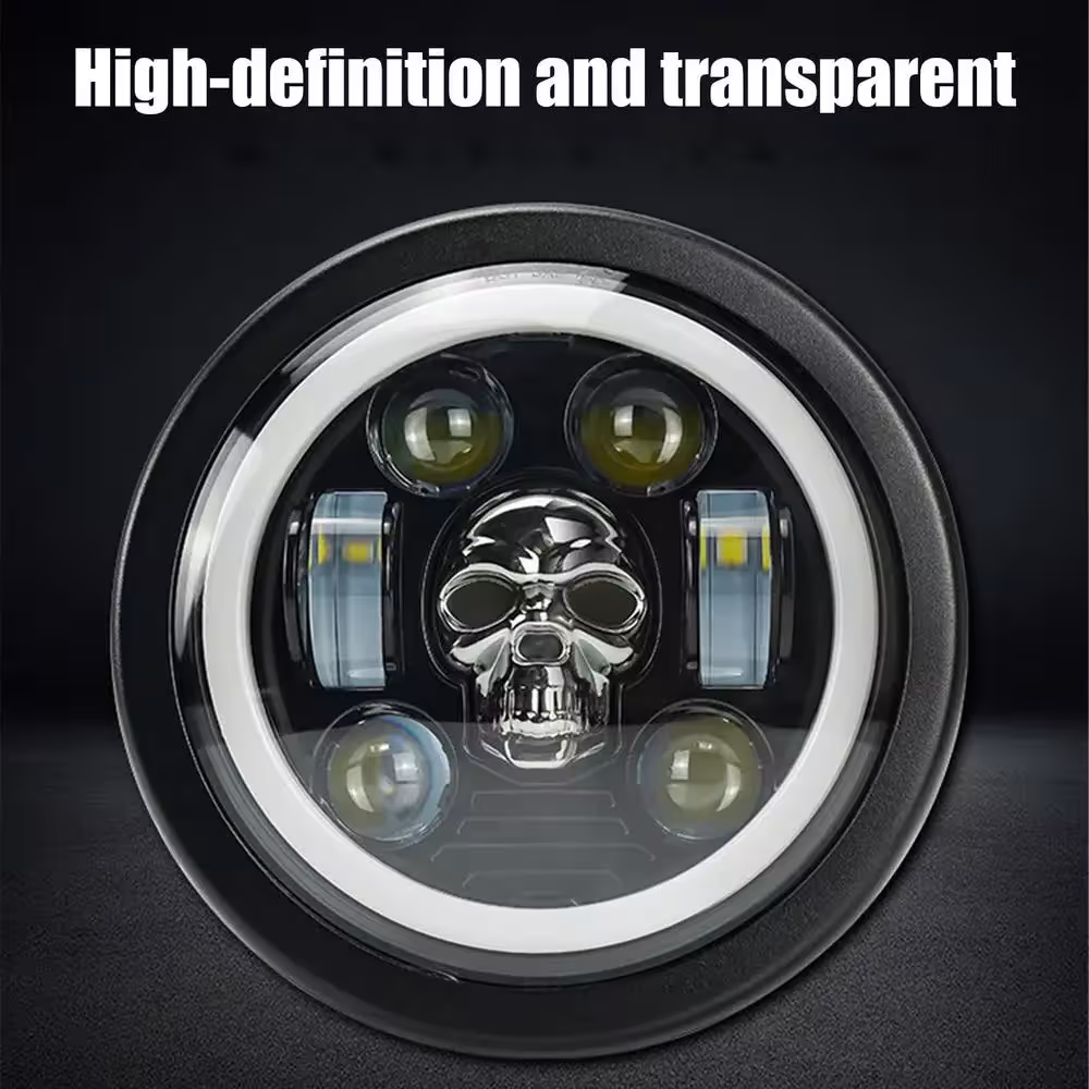 Lampada frontale moto LED