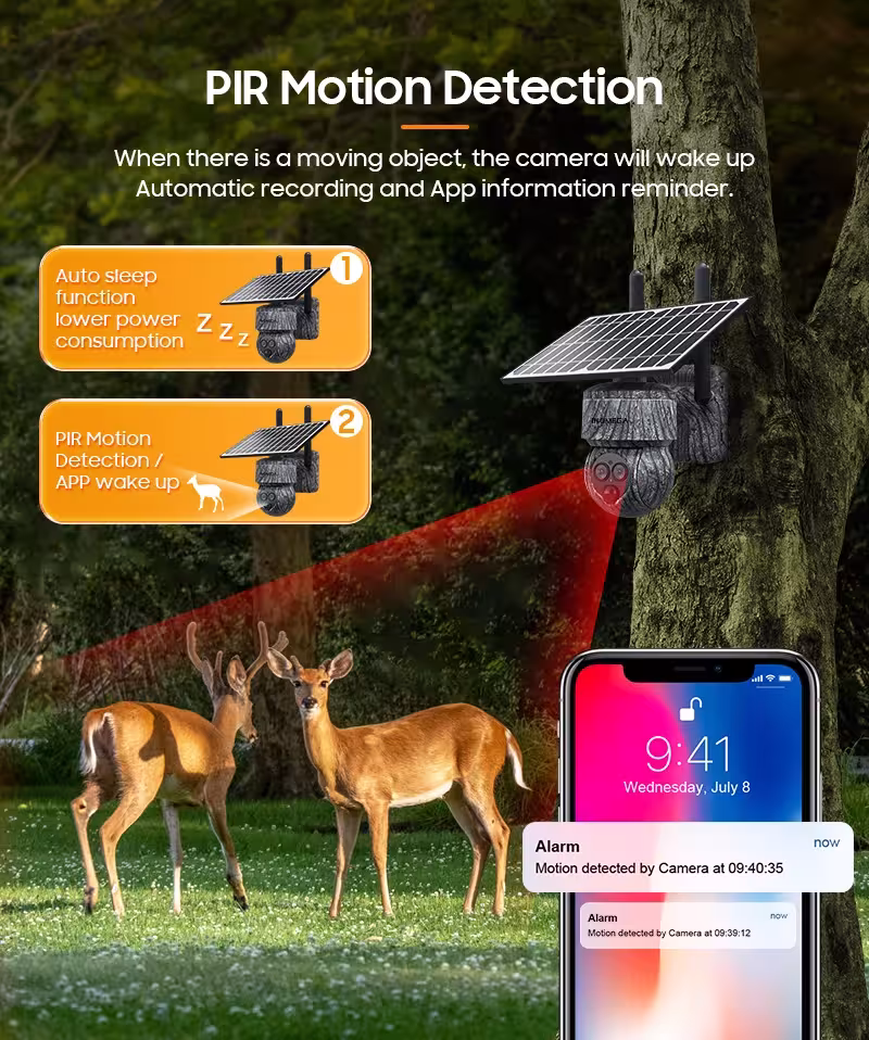 solar field camera
