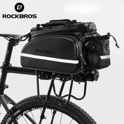 ROCKBROS dviračio sėdynės krepšys 35L išplečiamas kelioninis kuprinė MTB