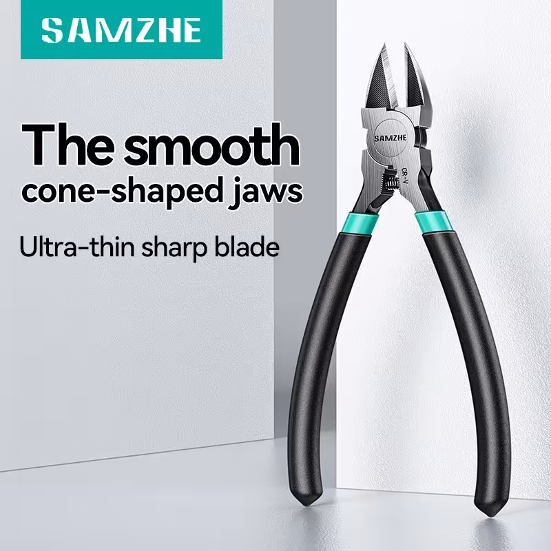 Pinces universelles pour électriciens SAMZHE, coupe-fils en métal, acier inoxydable