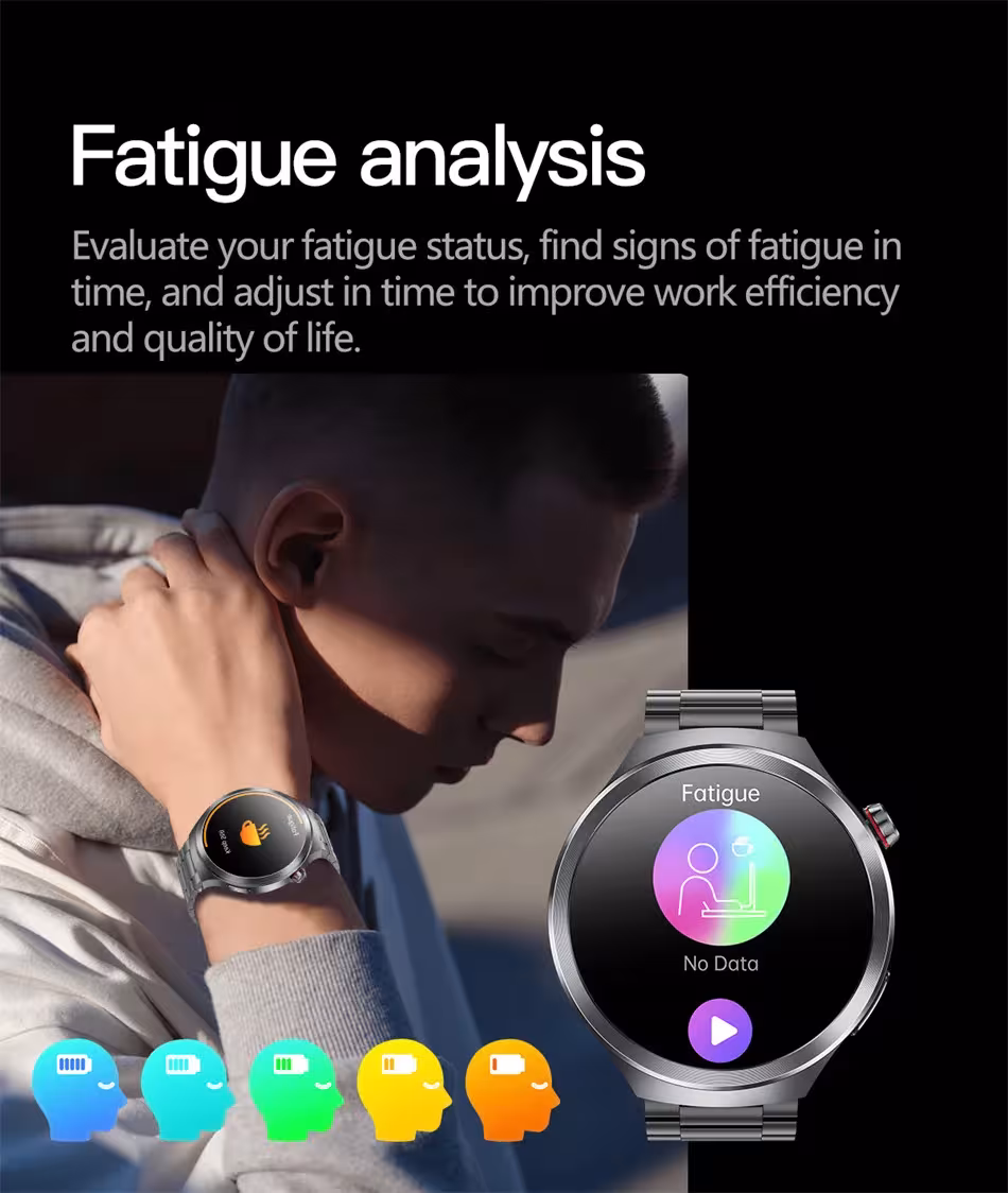 Montre intelligente avec verre saphir