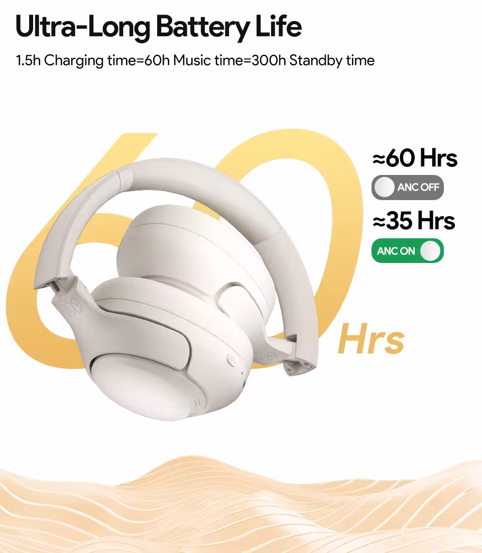 cuffie wireless con cancellazione del rumore