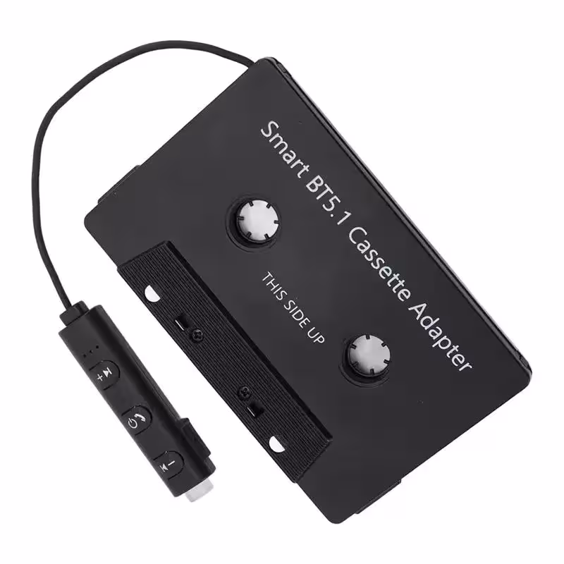 automobilio kasetės adapteris Bluetooth